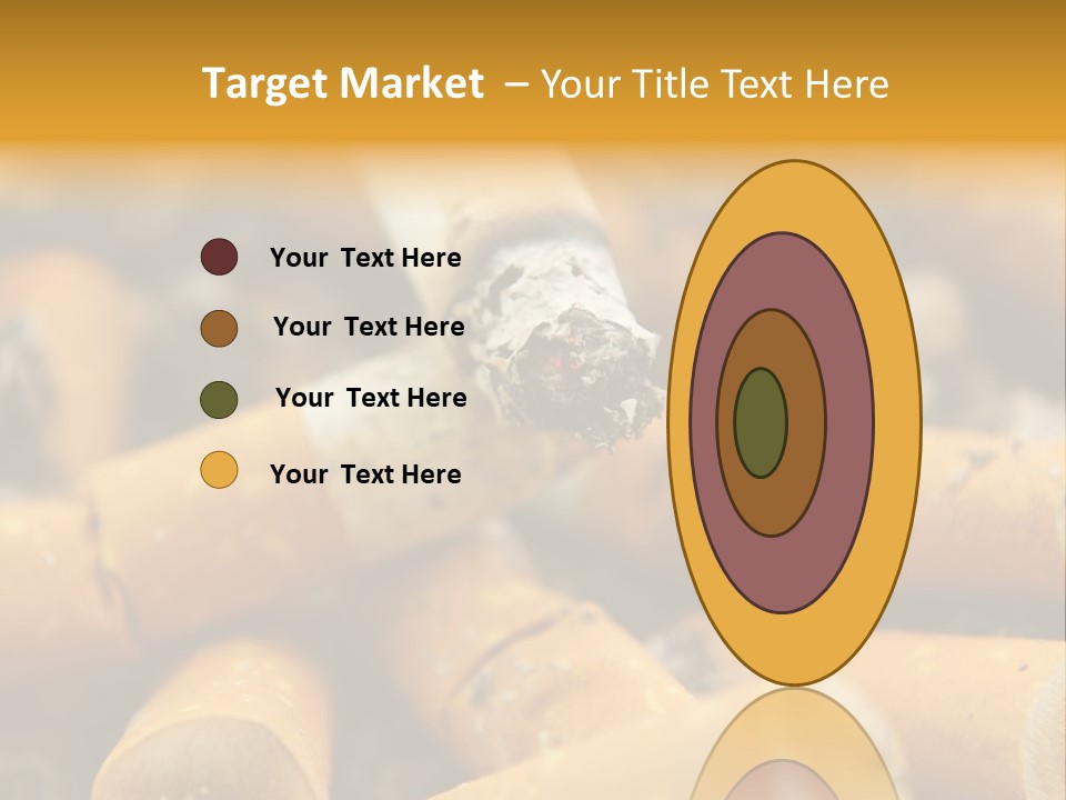 Addictive Dirty Die PowerPoint Template