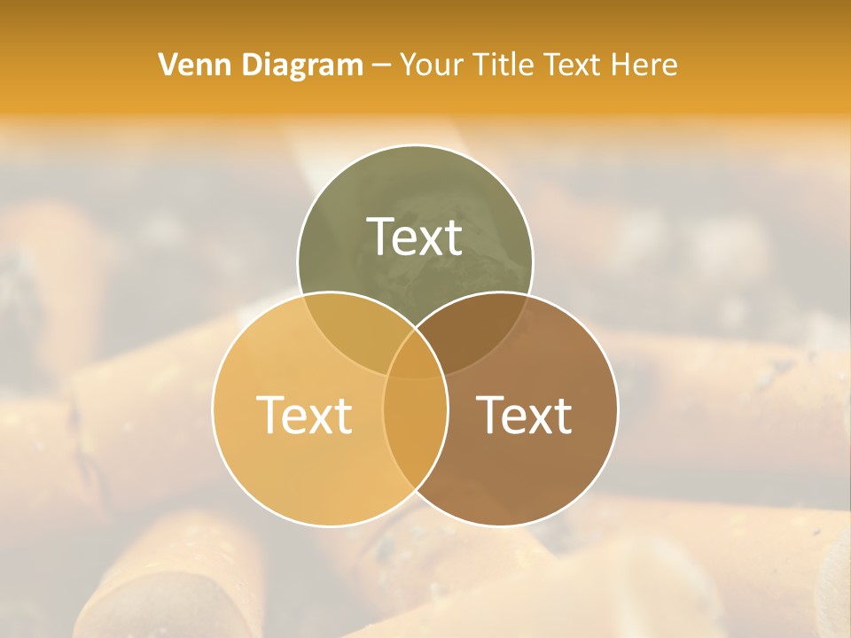 Addictive Dirty Die PowerPoint Template