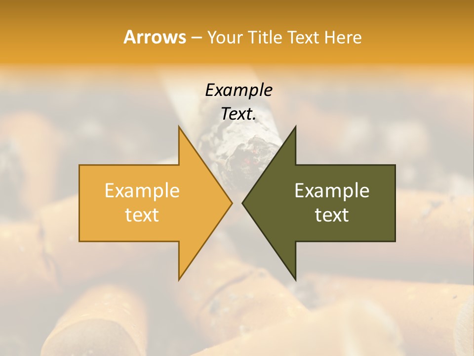 Addictive Dirty Die PowerPoint Template