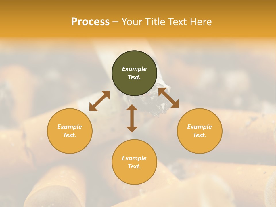 Addictive Dirty Die PowerPoint Template