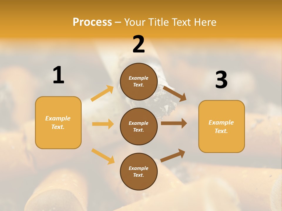 Addictive Dirty Die PowerPoint Template