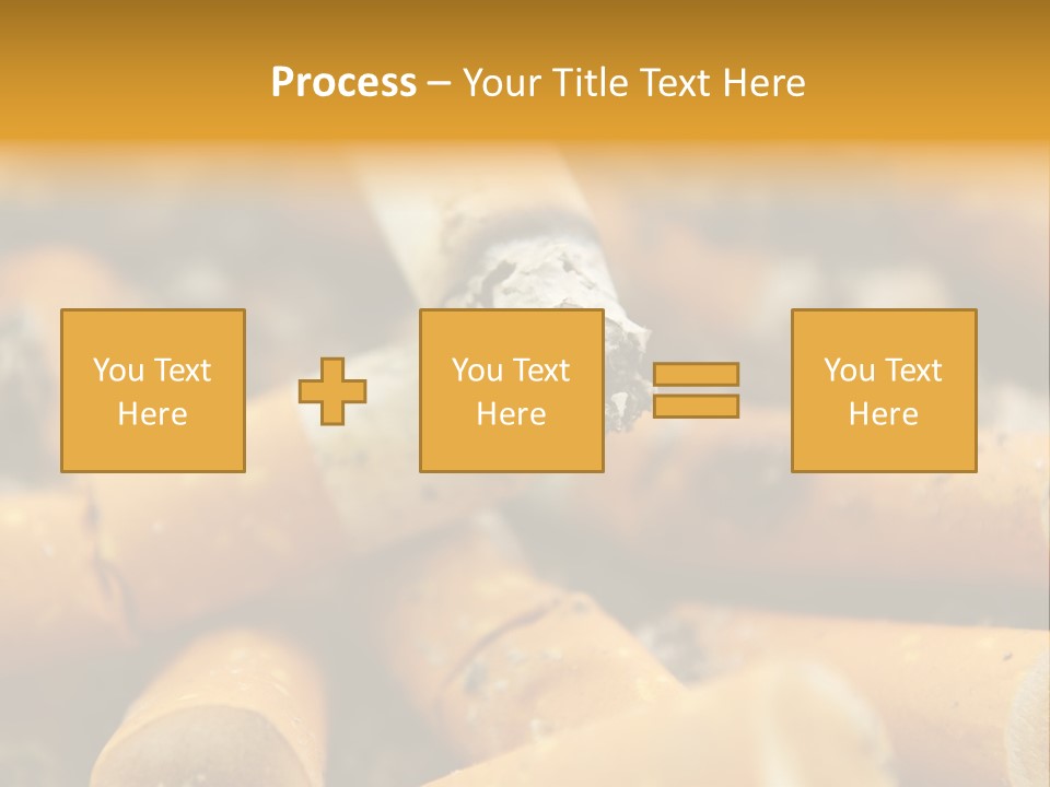 Addictive Dirty Die PowerPoint Template