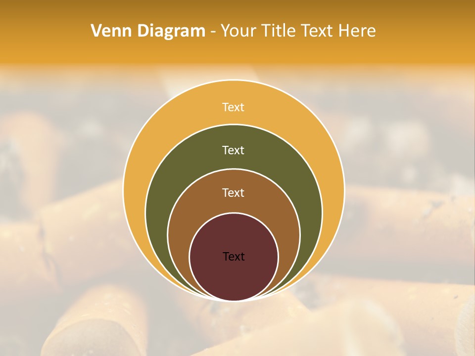 Addictive Dirty Die PowerPoint Template