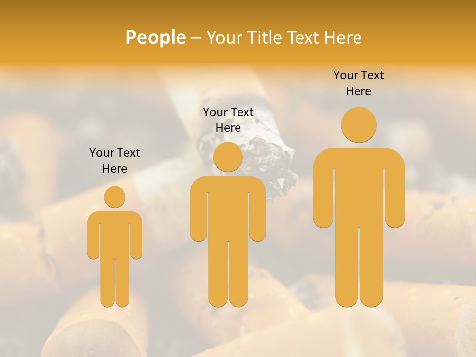 Addictive Dirty Die PowerPoint Template