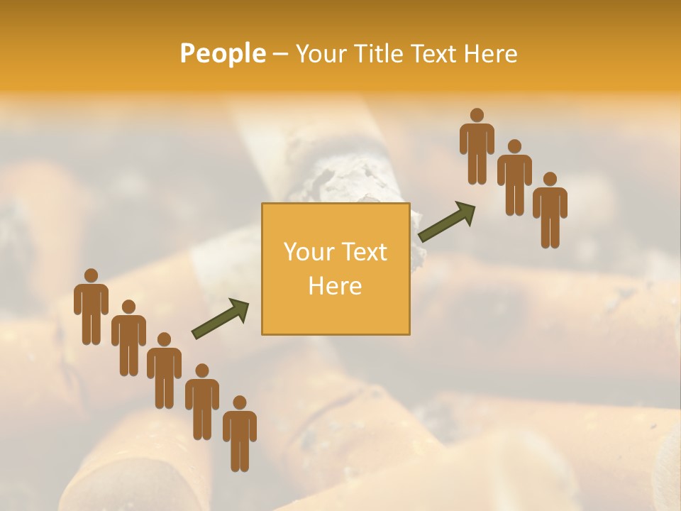 Addictive Dirty Die PowerPoint Template