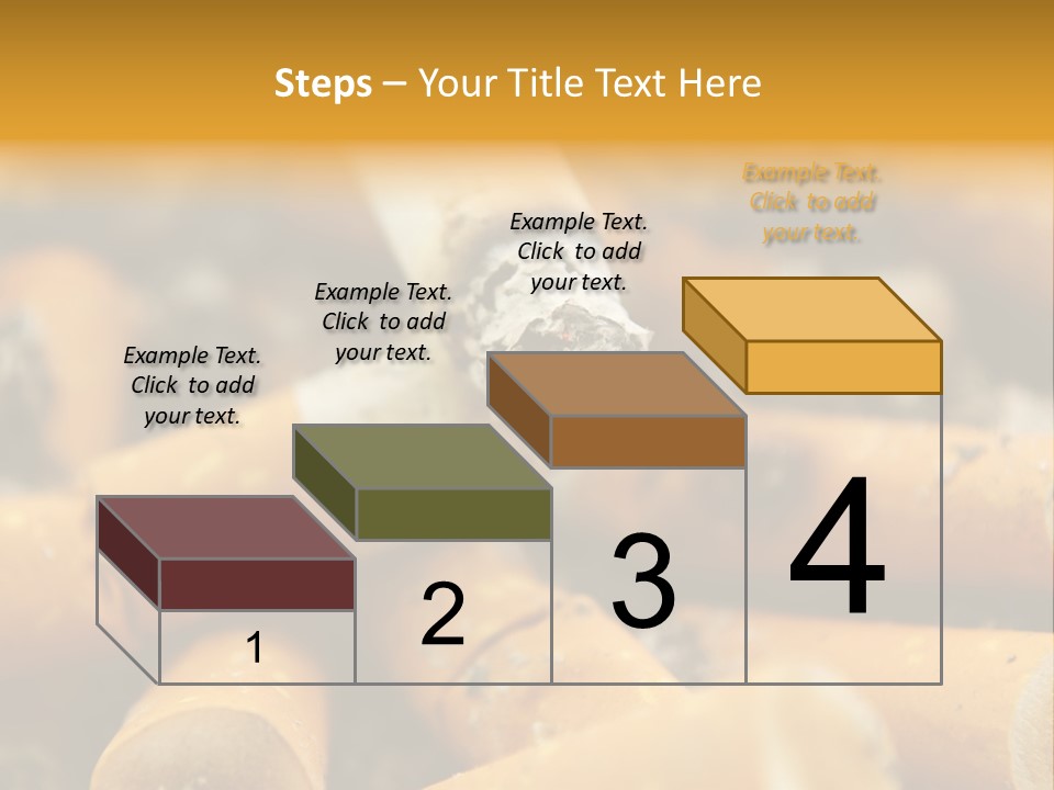 Addictive Dirty Die PowerPoint Template