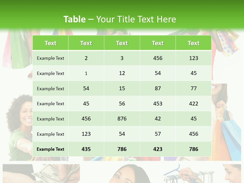 Sexy White People PowerPoint Template
