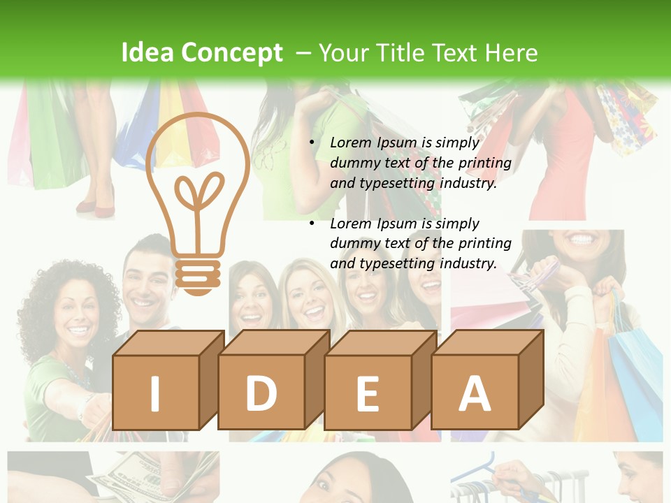 Sexy White People PowerPoint Template