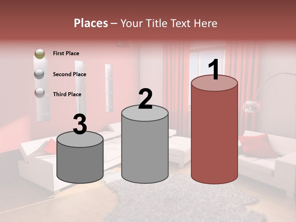 Wealth Pillows Life PowerPoint Template