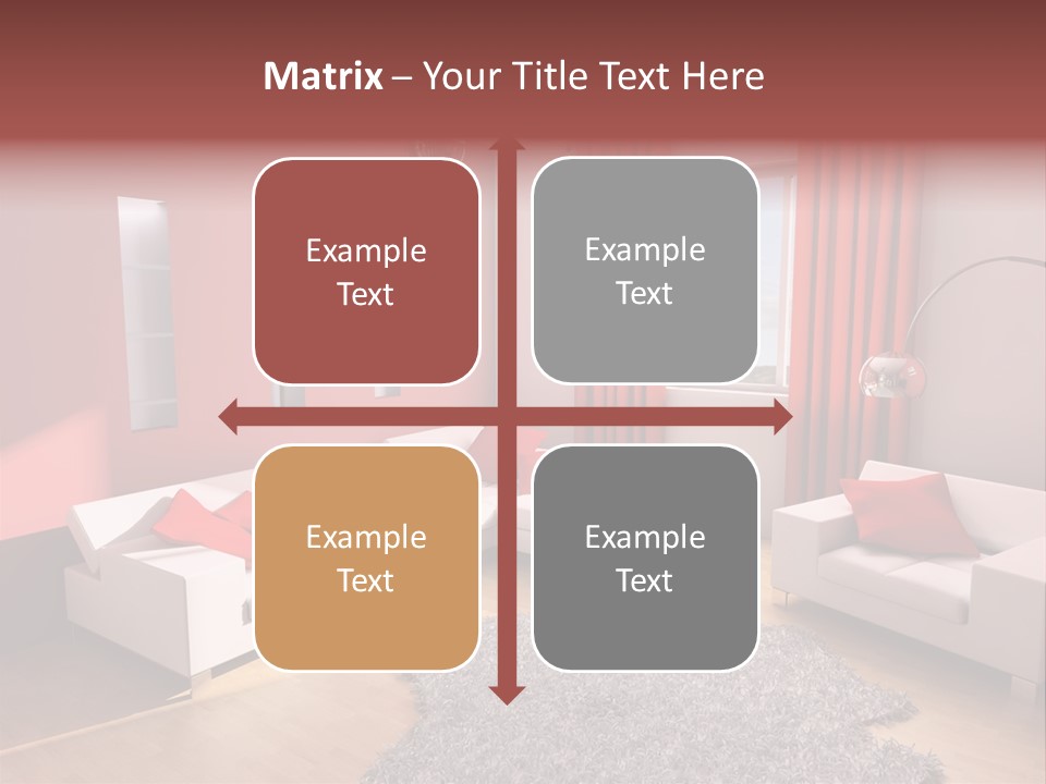 Wealth Pillows Life PowerPoint Template