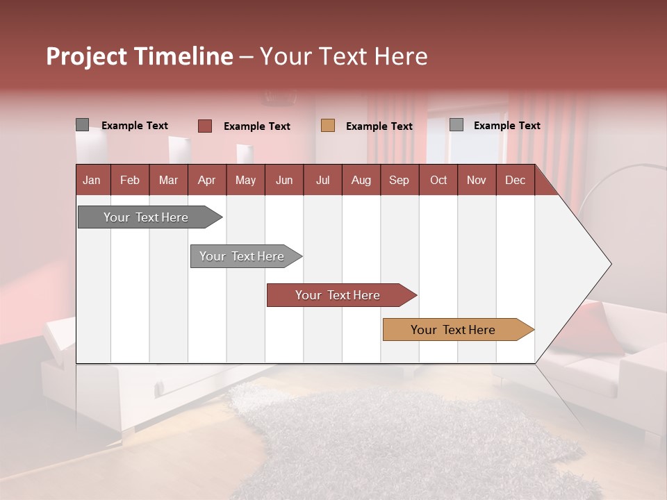 Wealth Pillows Life PowerPoint Template