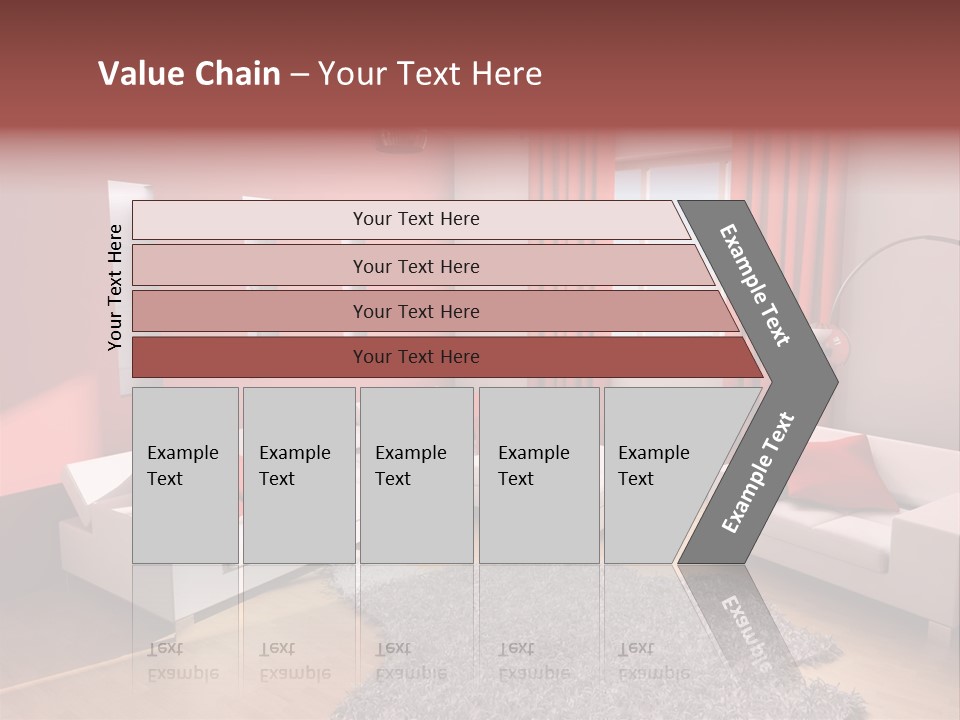 Wealth Pillows Life PowerPoint Template