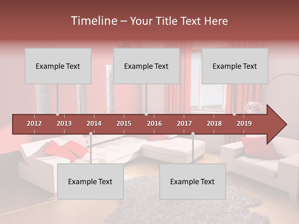 Wealth Pillows Life PowerPoint Template