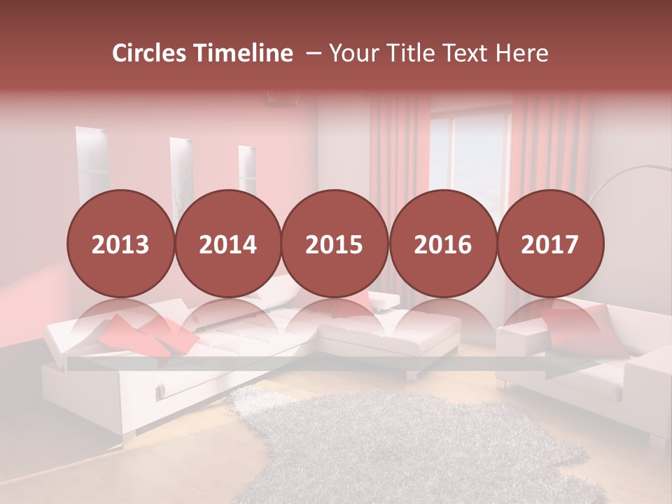 Wealth Pillows Life PowerPoint Template