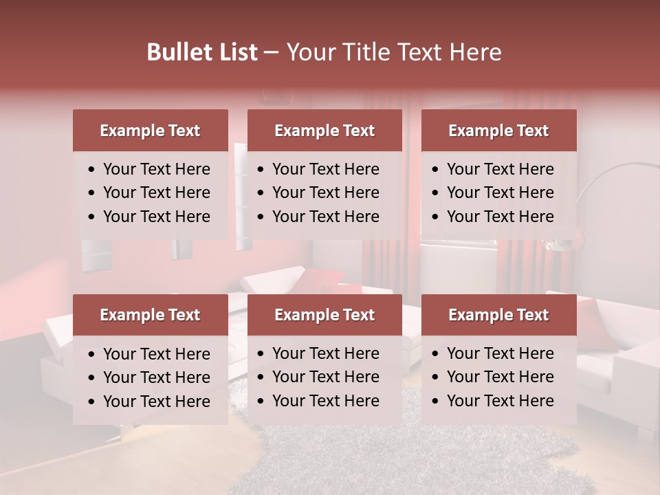 Wealth Pillows Life PowerPoint Template