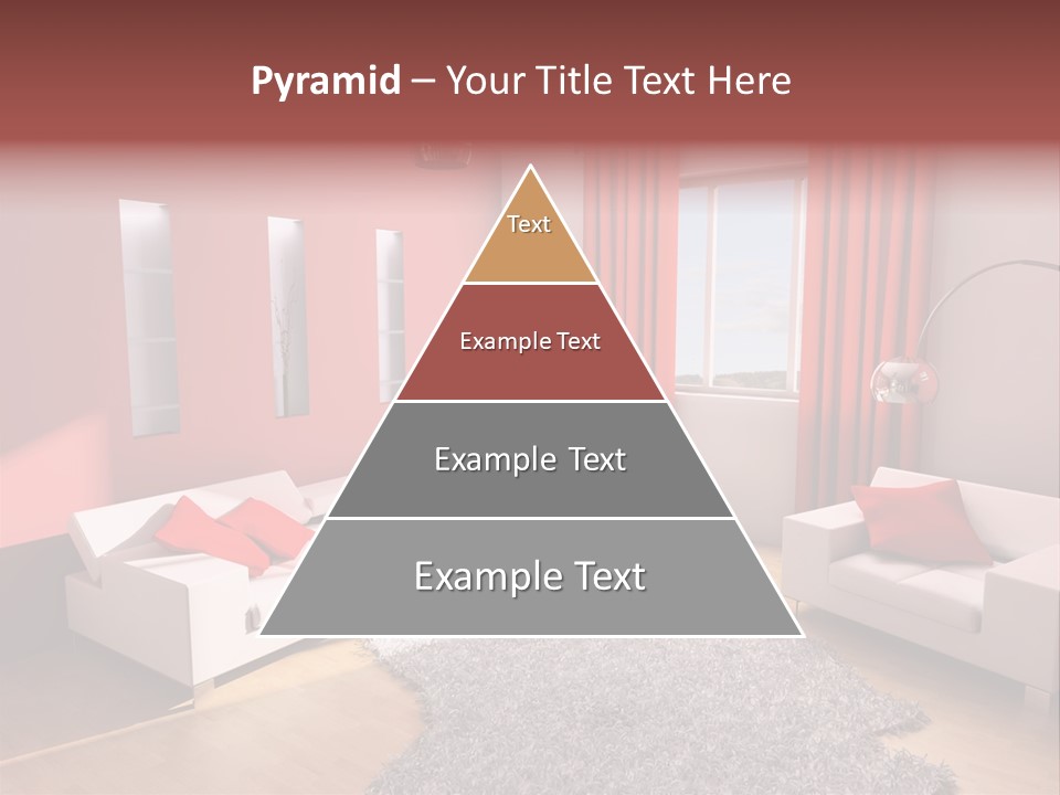 Wealth Pillows Life PowerPoint Template