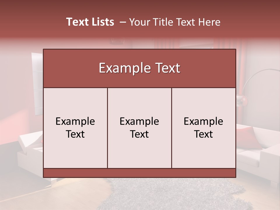 Wealth Pillows Life PowerPoint Template