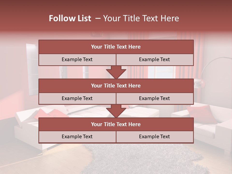 Wealth Pillows Life PowerPoint Template