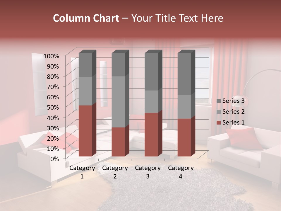 Wealth Pillows Life PowerPoint Template