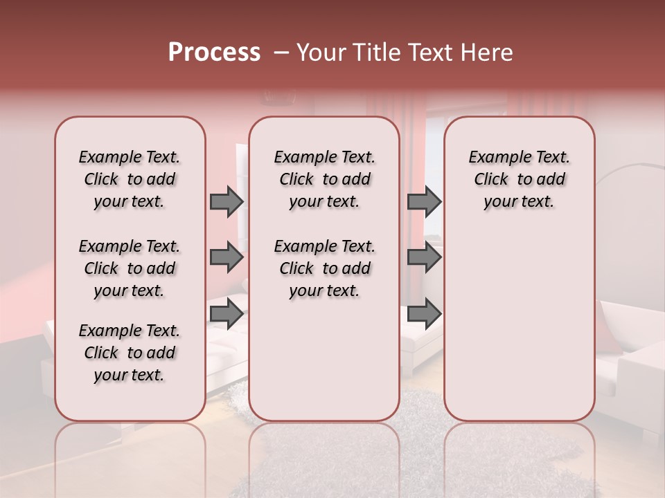 Wealth Pillows Life PowerPoint Template