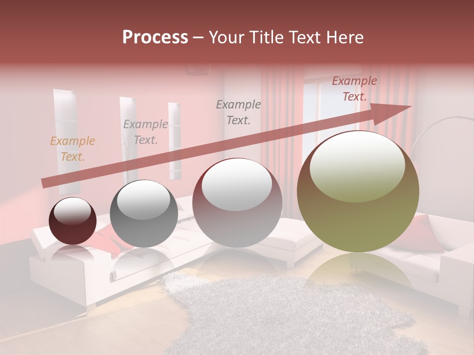 Wealth Pillows Life PowerPoint Template