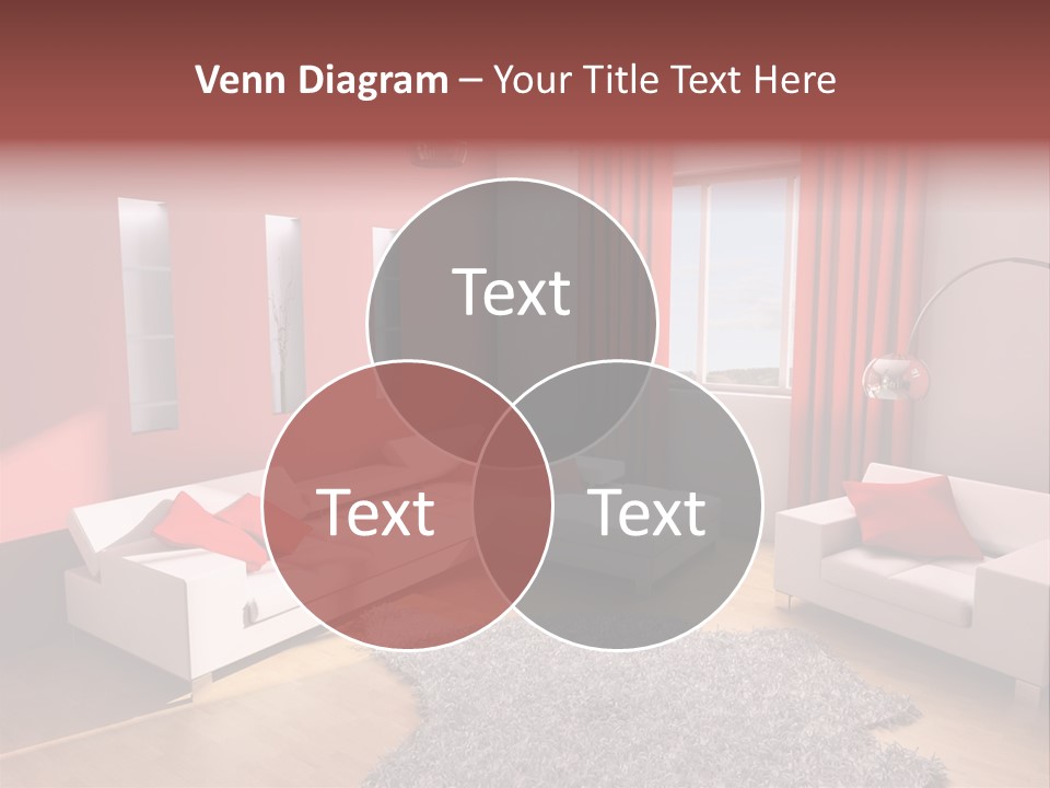 Wealth Pillows Life PowerPoint Template