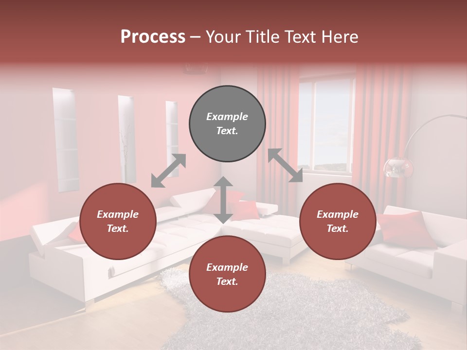 Wealth Pillows Life PowerPoint Template