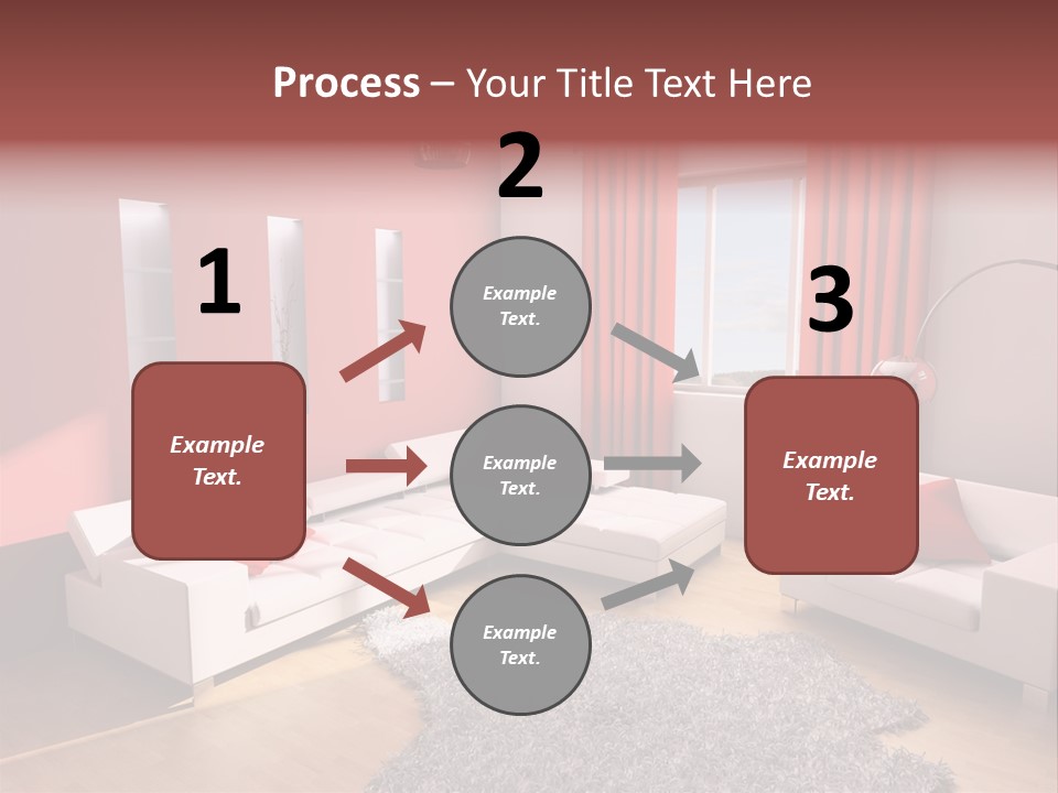 Wealth Pillows Life PowerPoint Template
