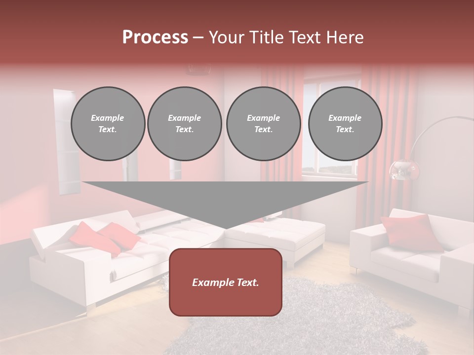 Wealth Pillows Life PowerPoint Template