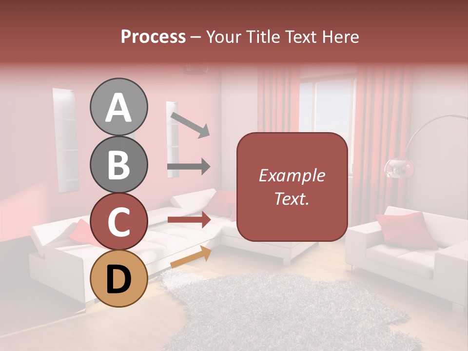 Wealth Pillows Life PowerPoint Template