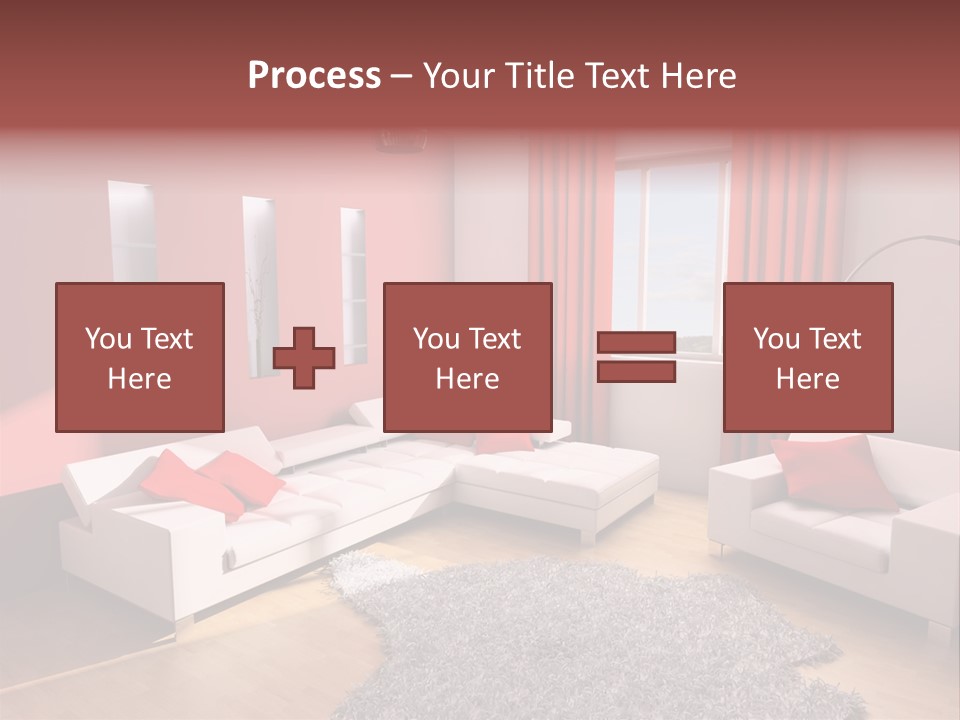 Wealth Pillows Life PowerPoint Template