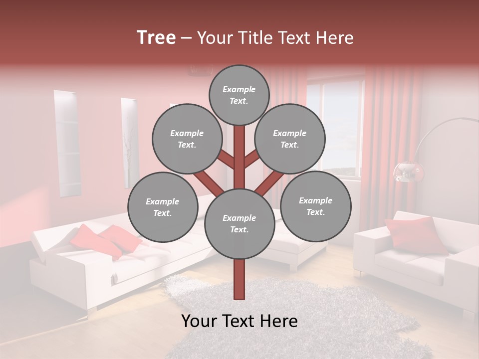 Wealth Pillows Life PowerPoint Template