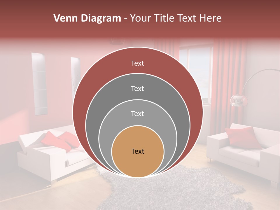 Wealth Pillows Life PowerPoint Template