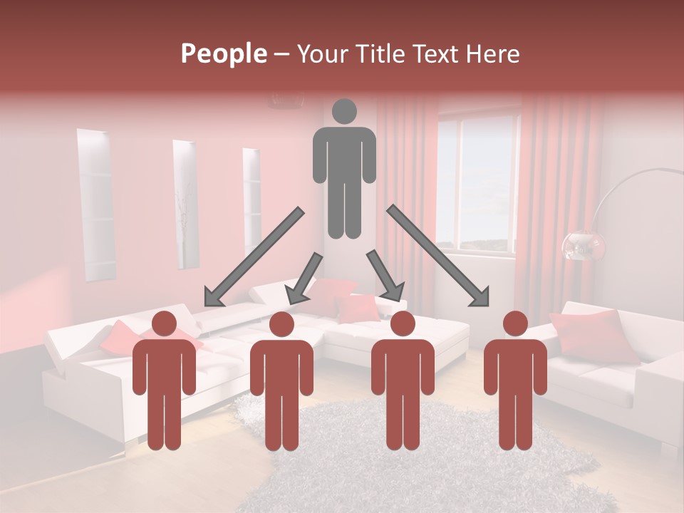 Wealth Pillows Life PowerPoint Template