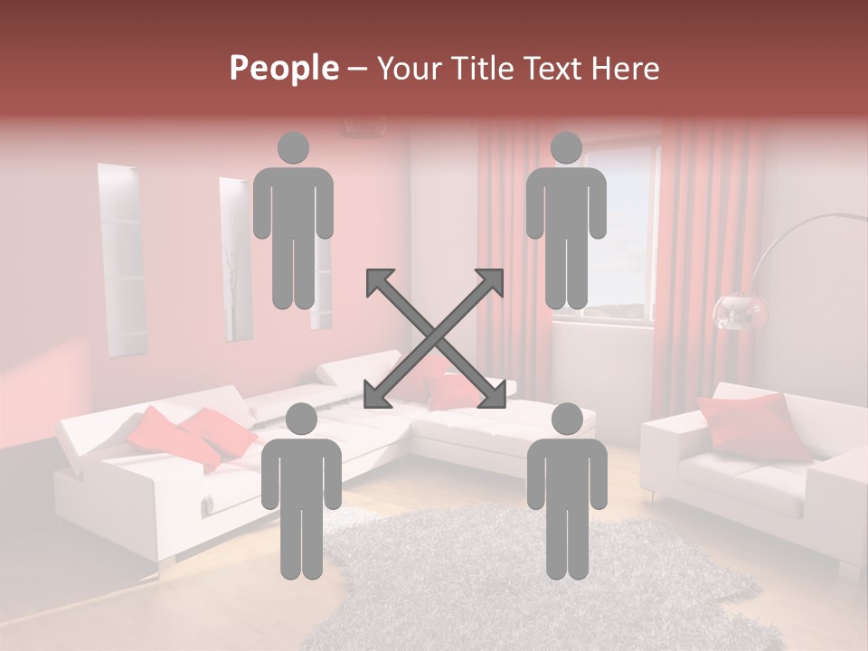 Wealth Pillows Life PowerPoint Template