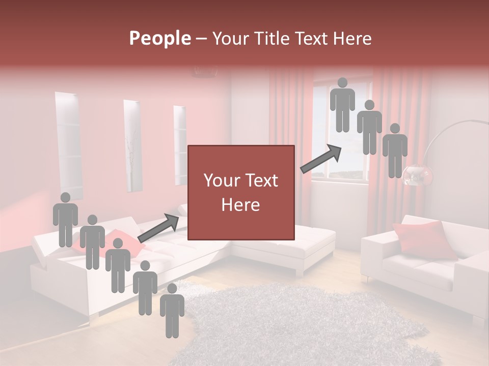 Wealth Pillows Life PowerPoint Template