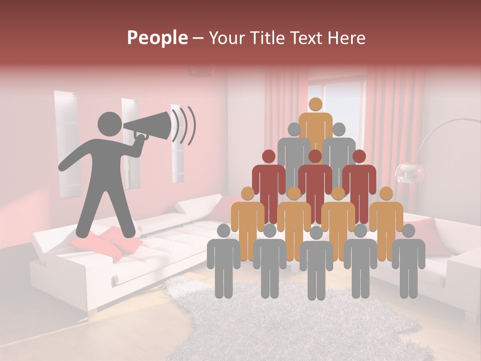 Wealth Pillows Life PowerPoint Template