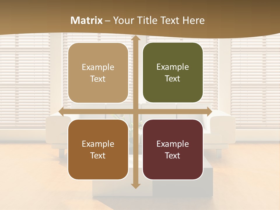 Room Life Elegance PowerPoint Template