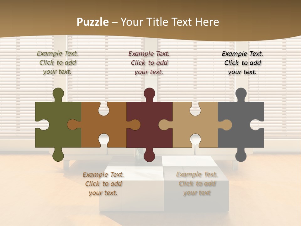 Room Life Elegance PowerPoint Template