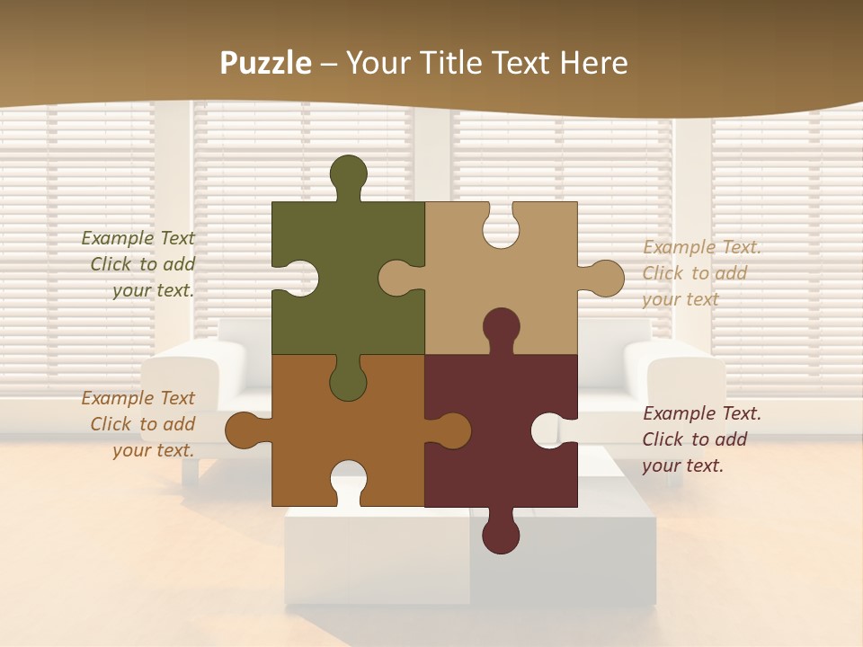 Room Life Elegance PowerPoint Template