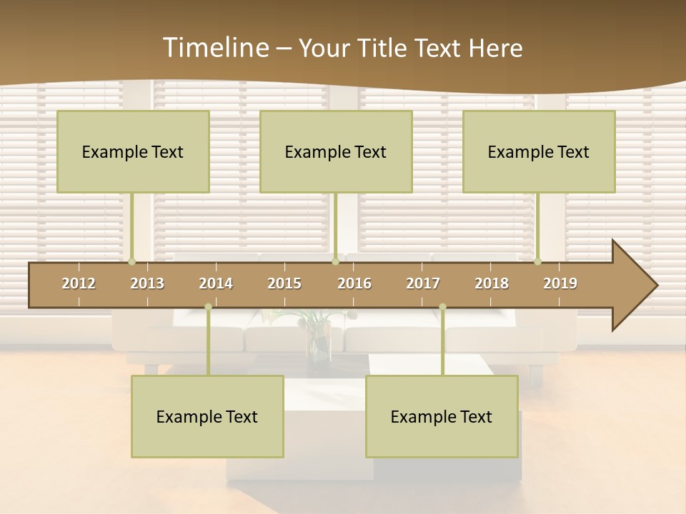 Room Life Elegance PowerPoint Template