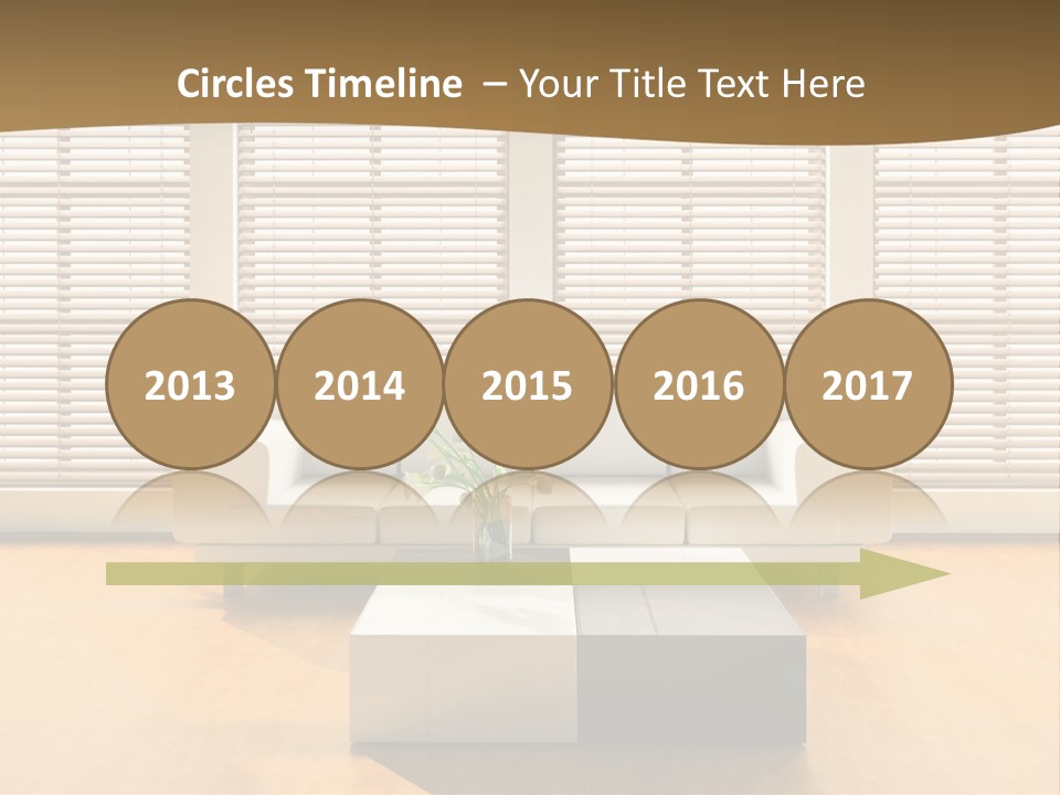 Room Life Elegance PowerPoint Template