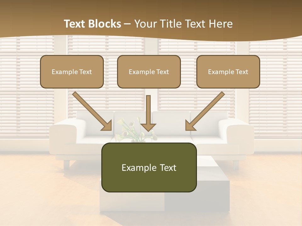 Room Life Elegance PowerPoint Template