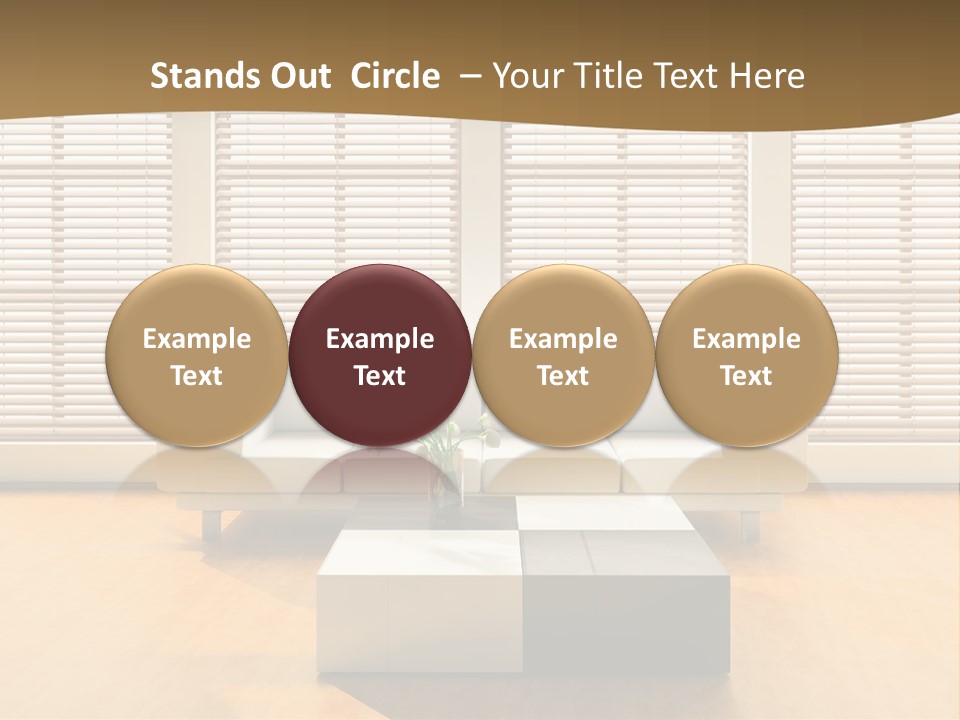 Room Life Elegance PowerPoint Template