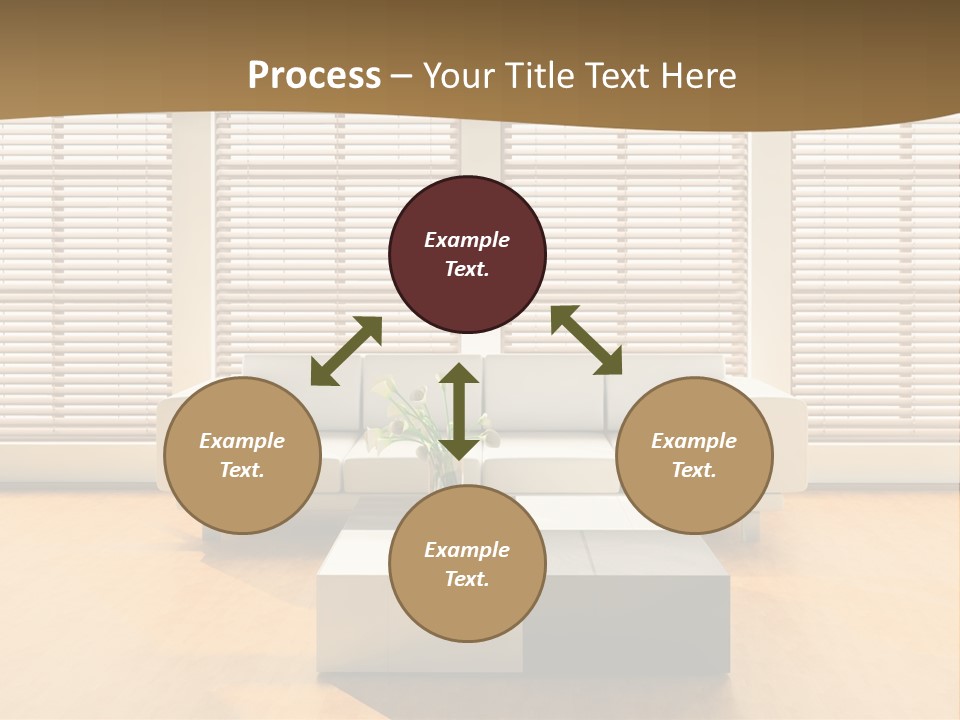 Room Life Elegance PowerPoint Template