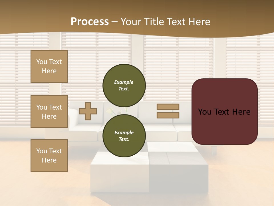 Room Life Elegance PowerPoint Template