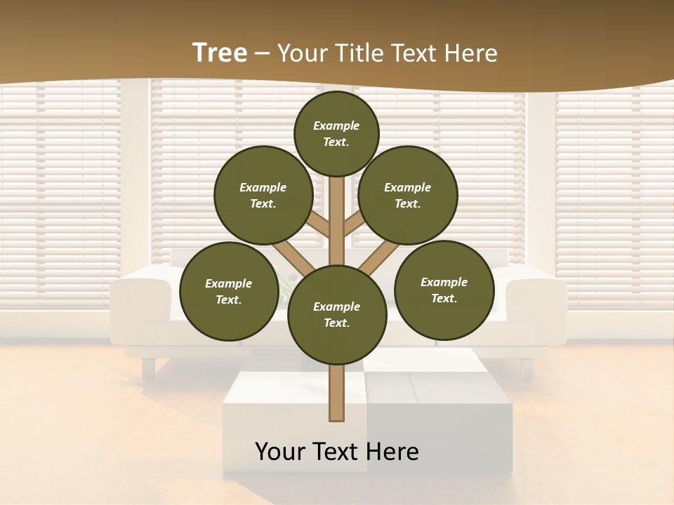 Room Life Elegance PowerPoint Template