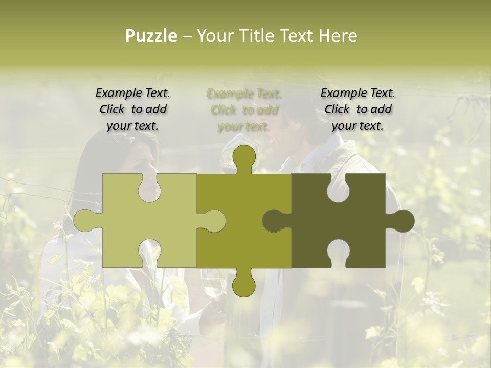 Vineyard Tasting Gourmet PowerPoint Template