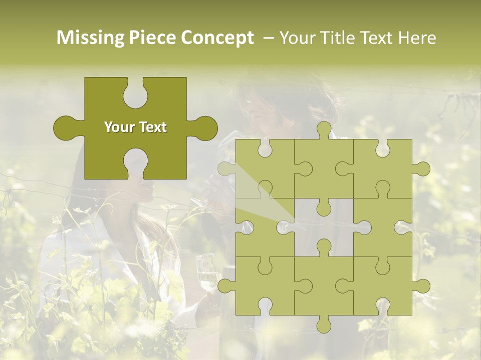 Vineyard Tasting Gourmet PowerPoint Template