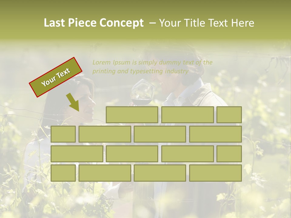 Vineyard Tasting Gourmet PowerPoint Template